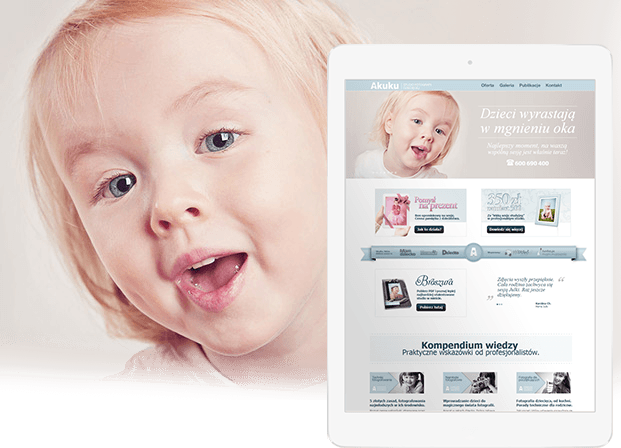 Akuku - zdjęcia dla twoich dzieci Nowa strona internetowa